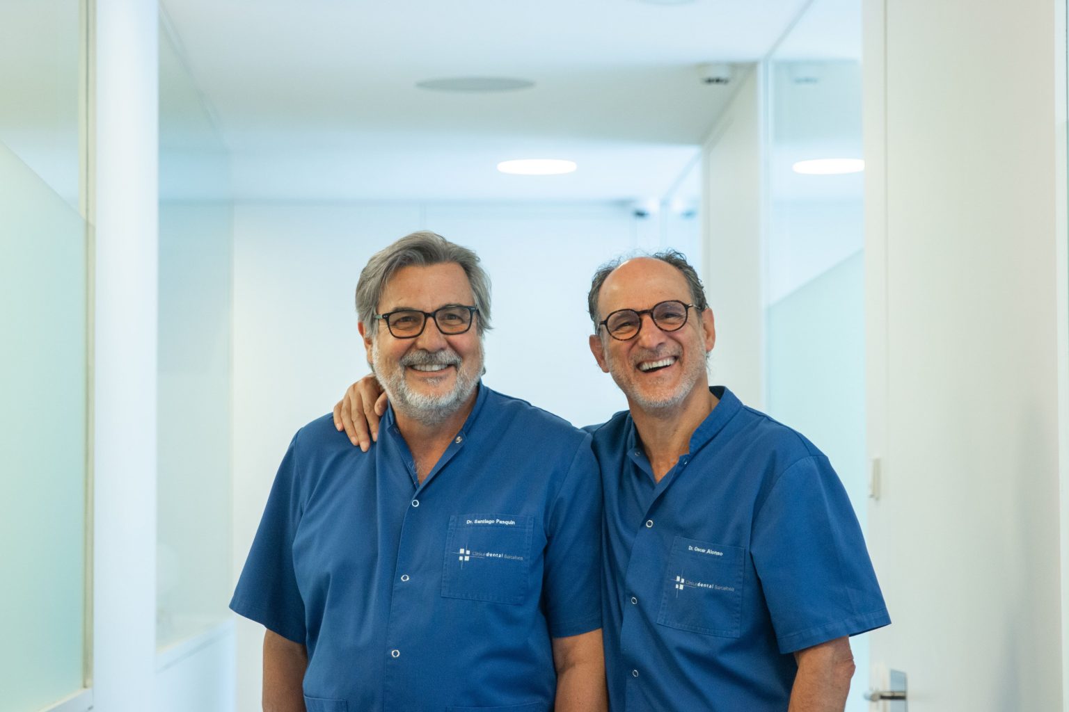 Dr. Oscar Alonso y Dr. Santiago Pasquín, fundadores
